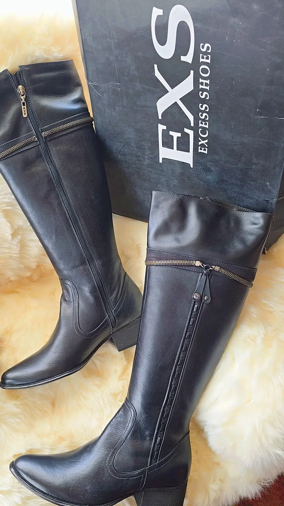 Botas Excess Shoes Jinete Cuero 38  1