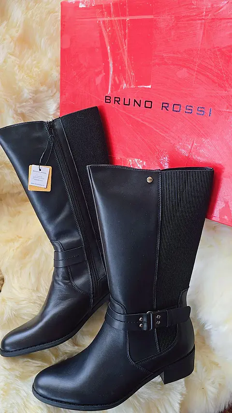 Botas Bruno Rossi Corrugado Negro 38