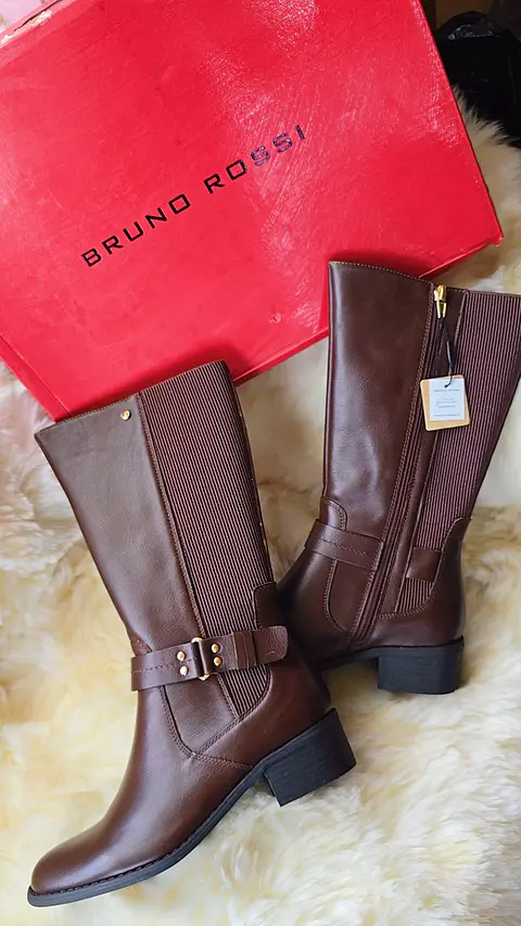 Botas Bruno Rossi Corrugado Café 37