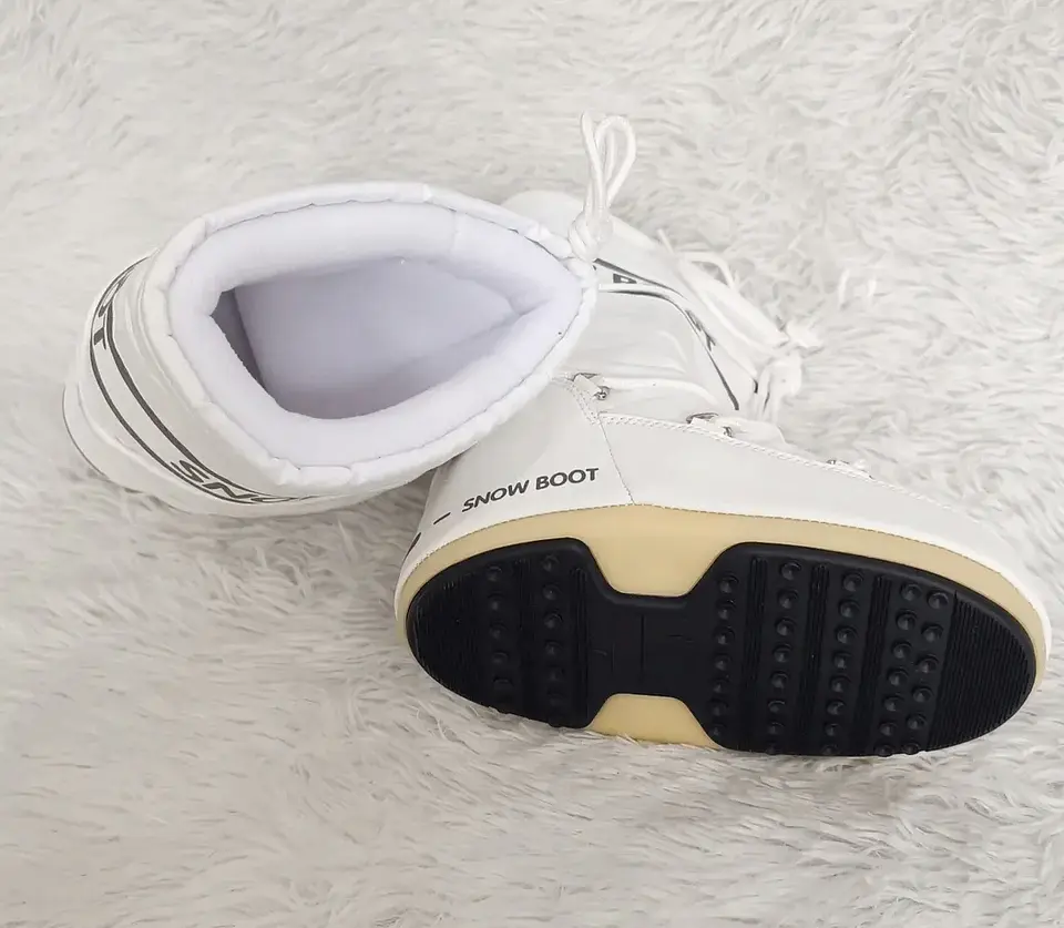 Botas Snow Boots White SOLO 40 5