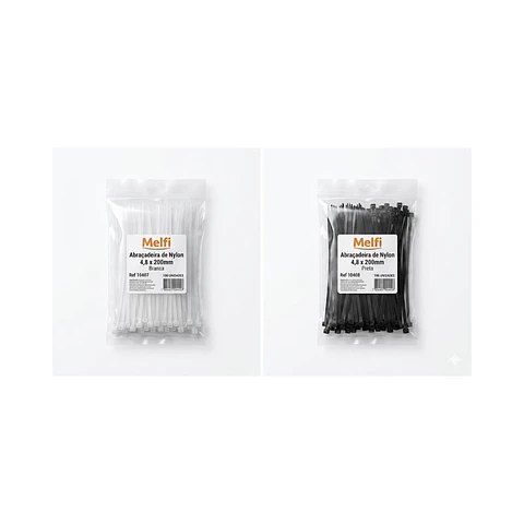 Abraçadeira de Nylon 2,5mm Melfi