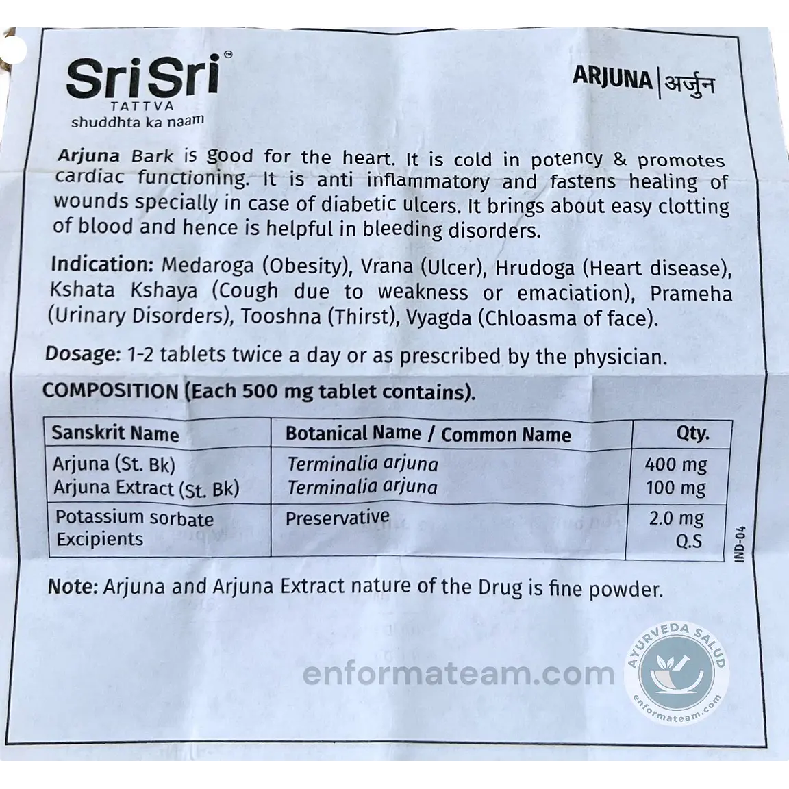 Arjuna 500mg 3
