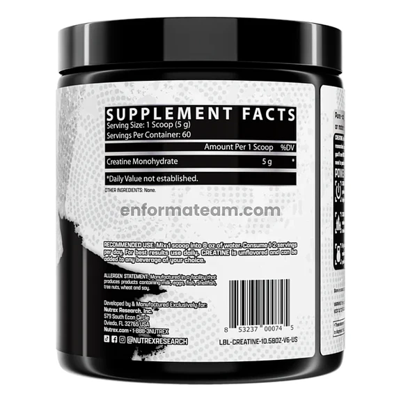 Creatina Monohidratada 300gr 5