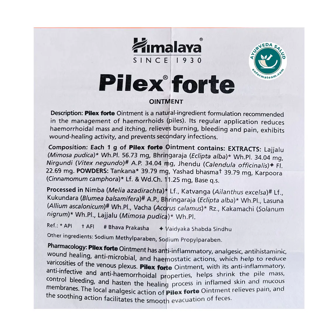 Pilex Ungüento 2
