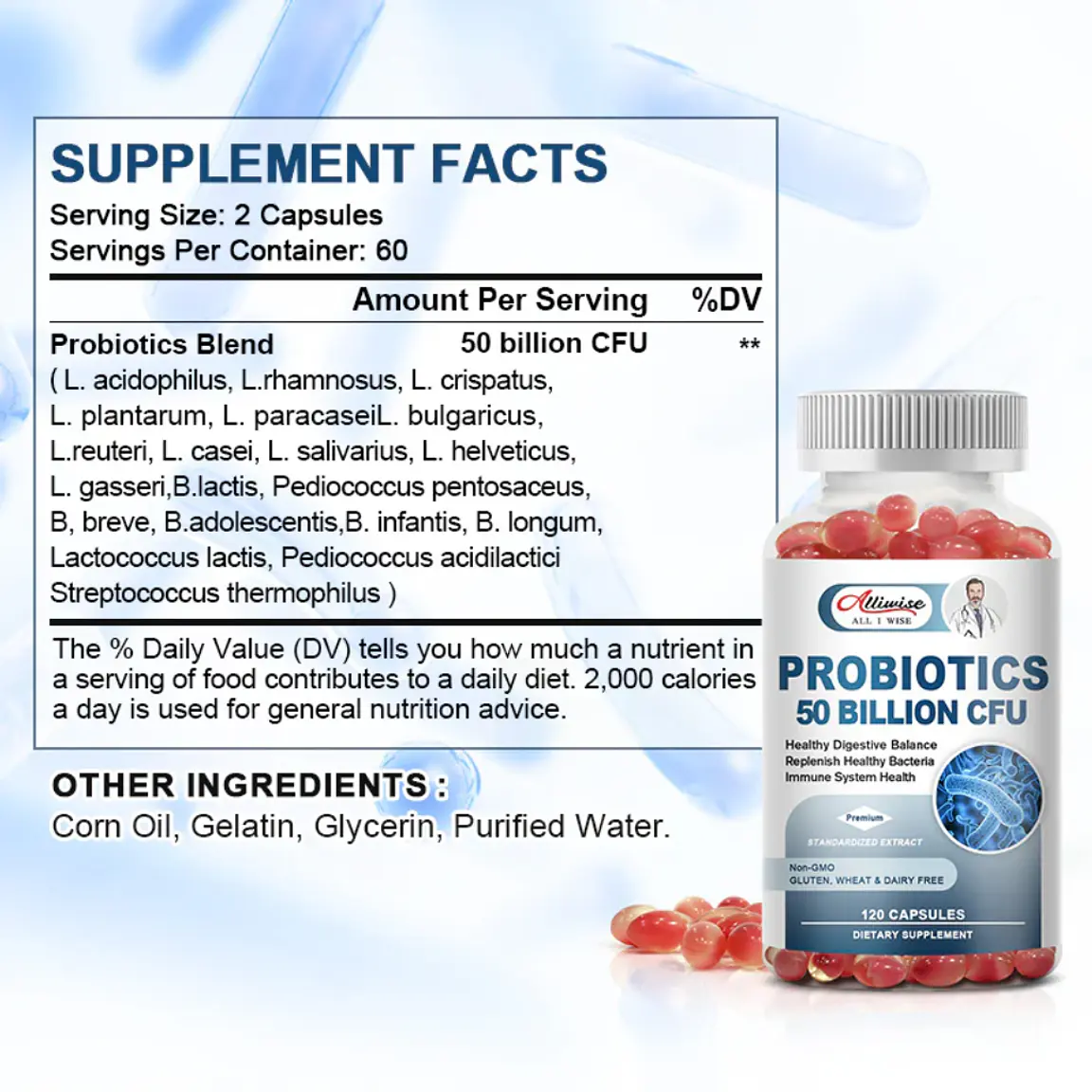 Probioticos | 120 softgels 2