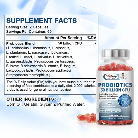 Probioticos | 120 softgels 2