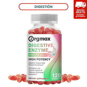 Enzimas Digestivas| 120 softgels