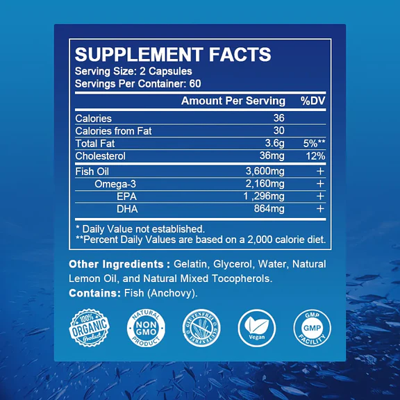 Omega 3 | 120 softgels 2