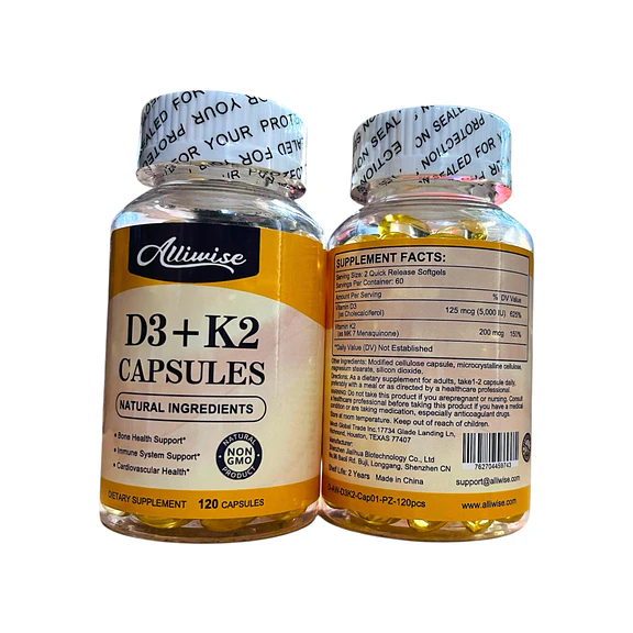 Vit D3 + K2 | 120 softgels 2
