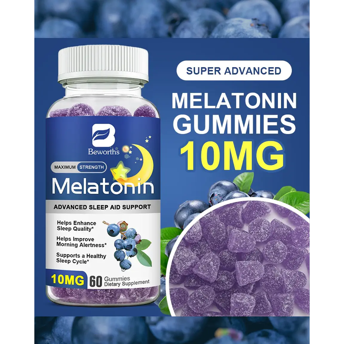 Melatonina Gomitas 10mg  2