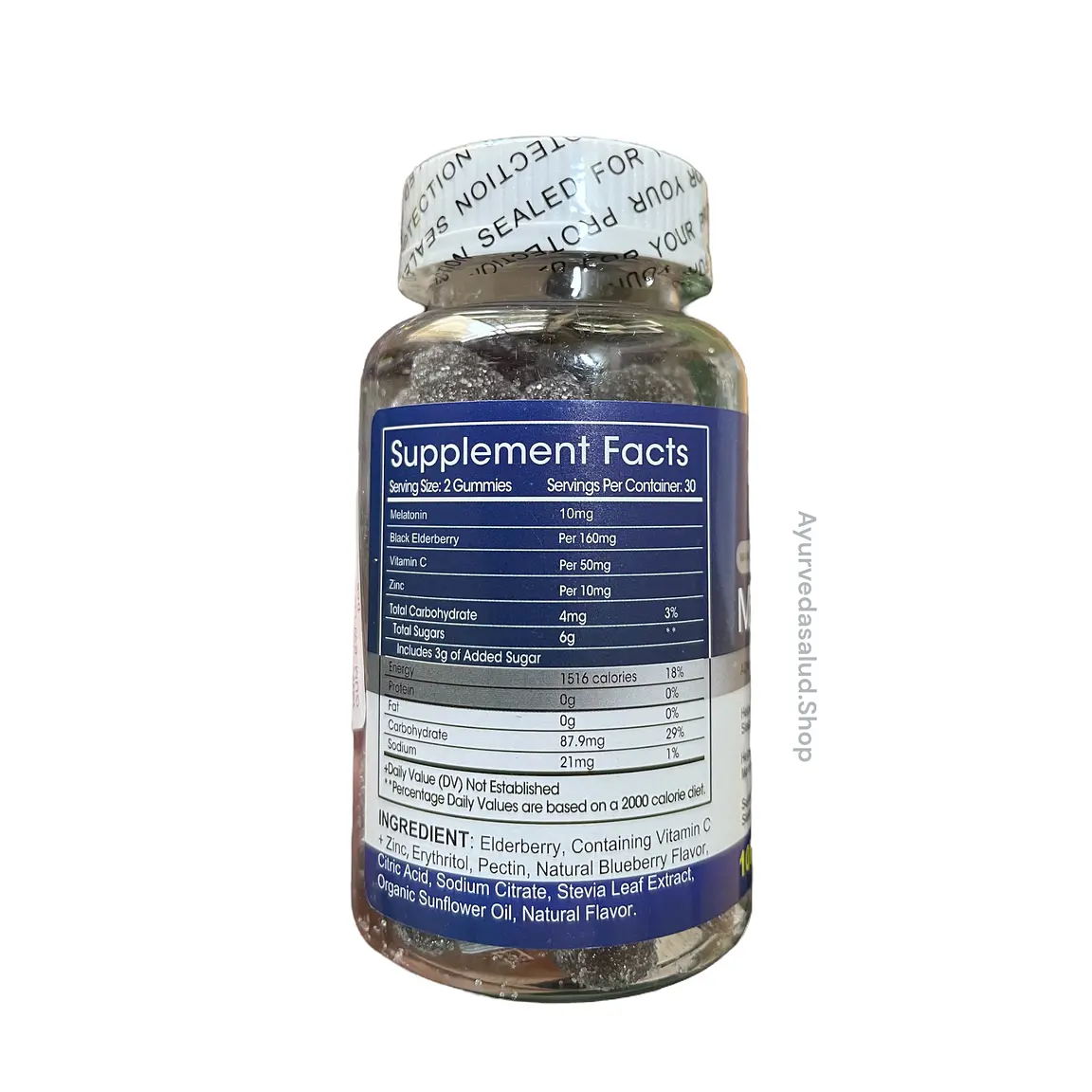 Melatonina Gomitas 10mg  3