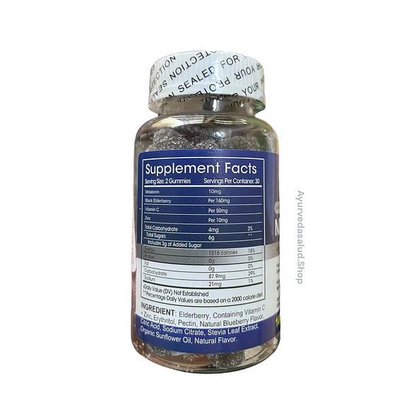 Melatonina Gomitas 10mg  3