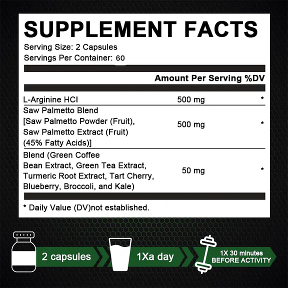 Saw Palmetto | 120 softgels 2