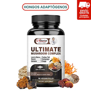 Hongos Adaptógenos | 90 caps