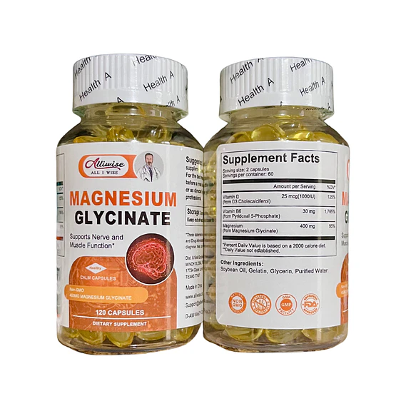 Magnesio glicinato | 120 softgels 2