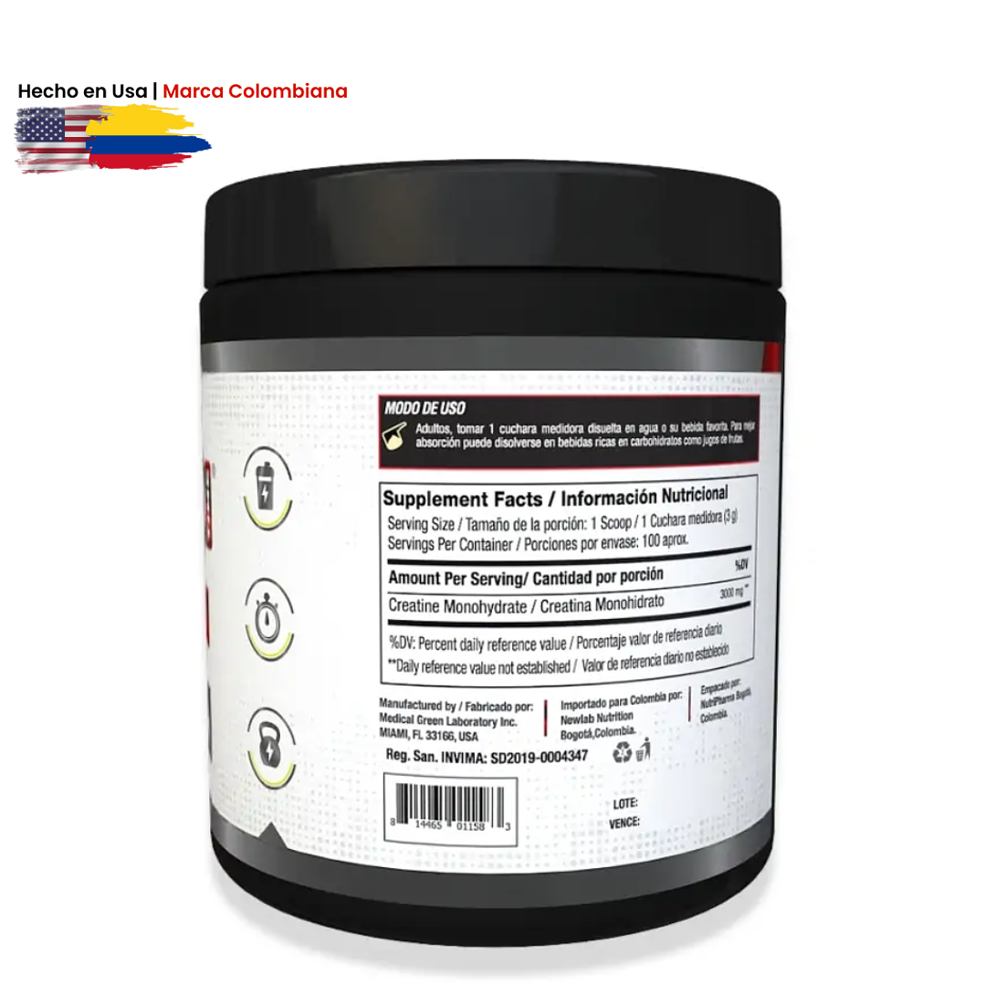 Creatina Monohidratada 300gr  2