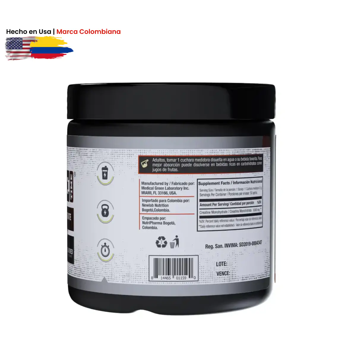 Creatina Monohidratada 150gr  2