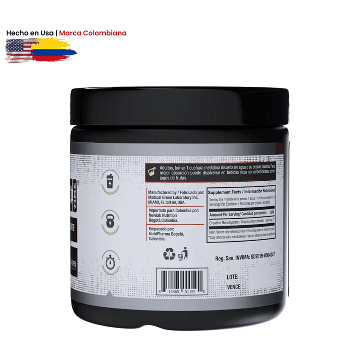 Creatina Monohidratada 150gr  2
