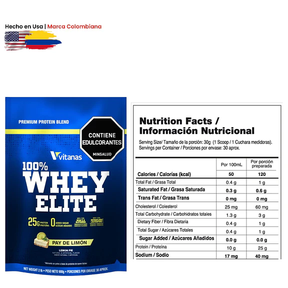 Whey Elite | 2 Libras 4