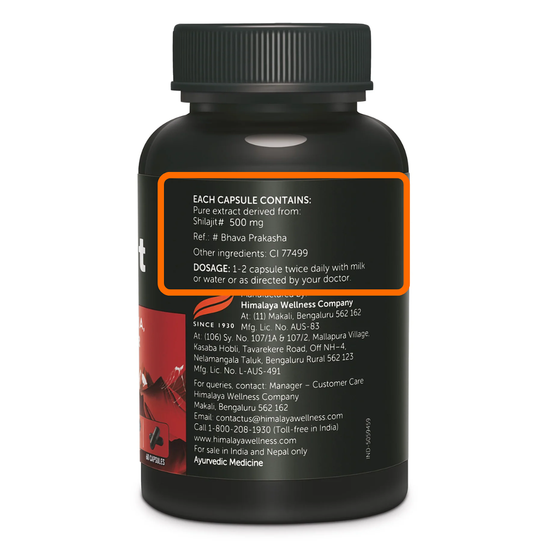 Shilajit 500mg | 60 Caps 2