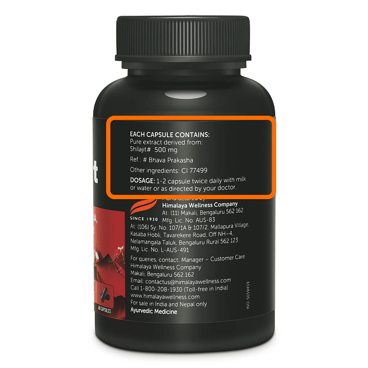 Shilajit 500mg | 60 Caps 2