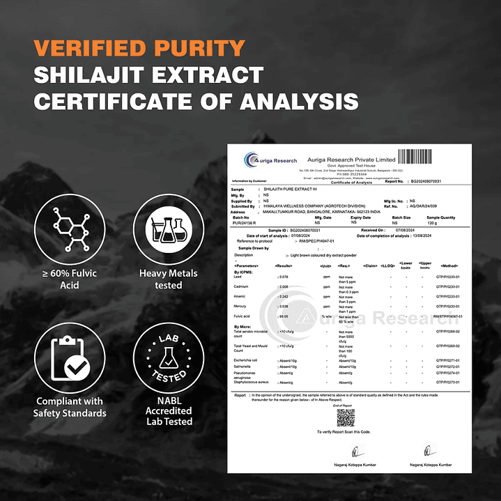 Shilajit 500mg | 60 Caps 4