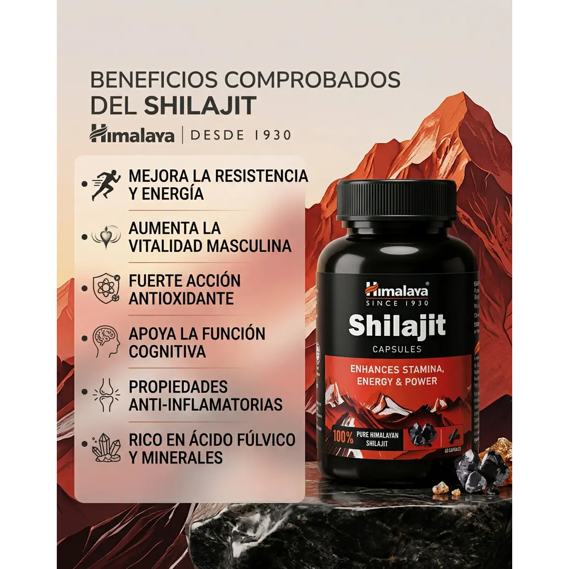 Shilajit 500mg | 60 Caps 3