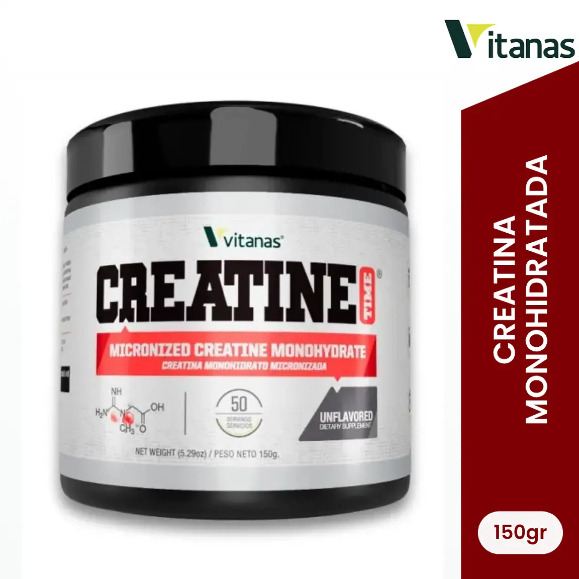 Creatina Monohidratada 150gr  1