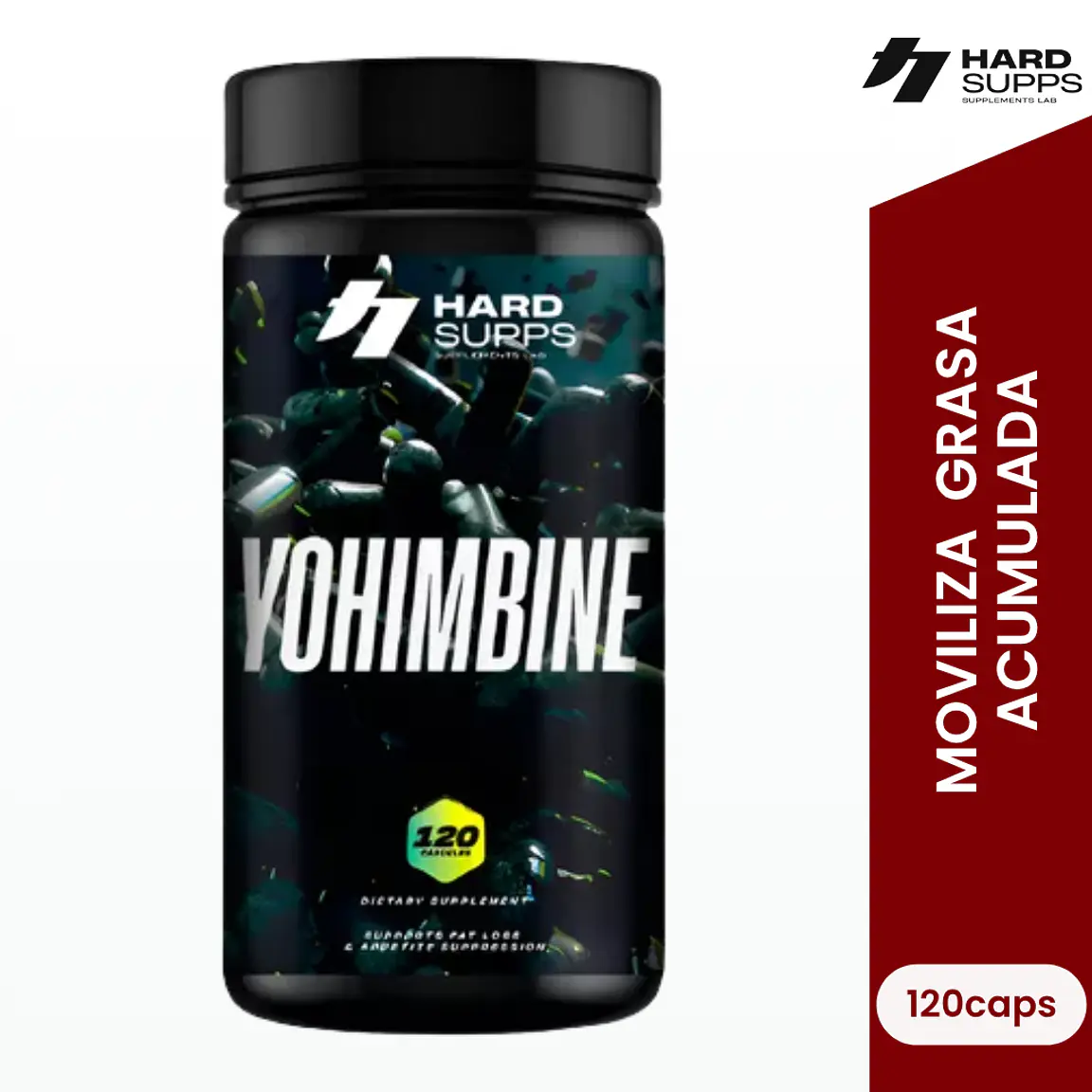 Yohimbine 5mg | 120caps 1