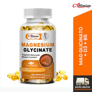 Magnesio glicinato | 120 softgels