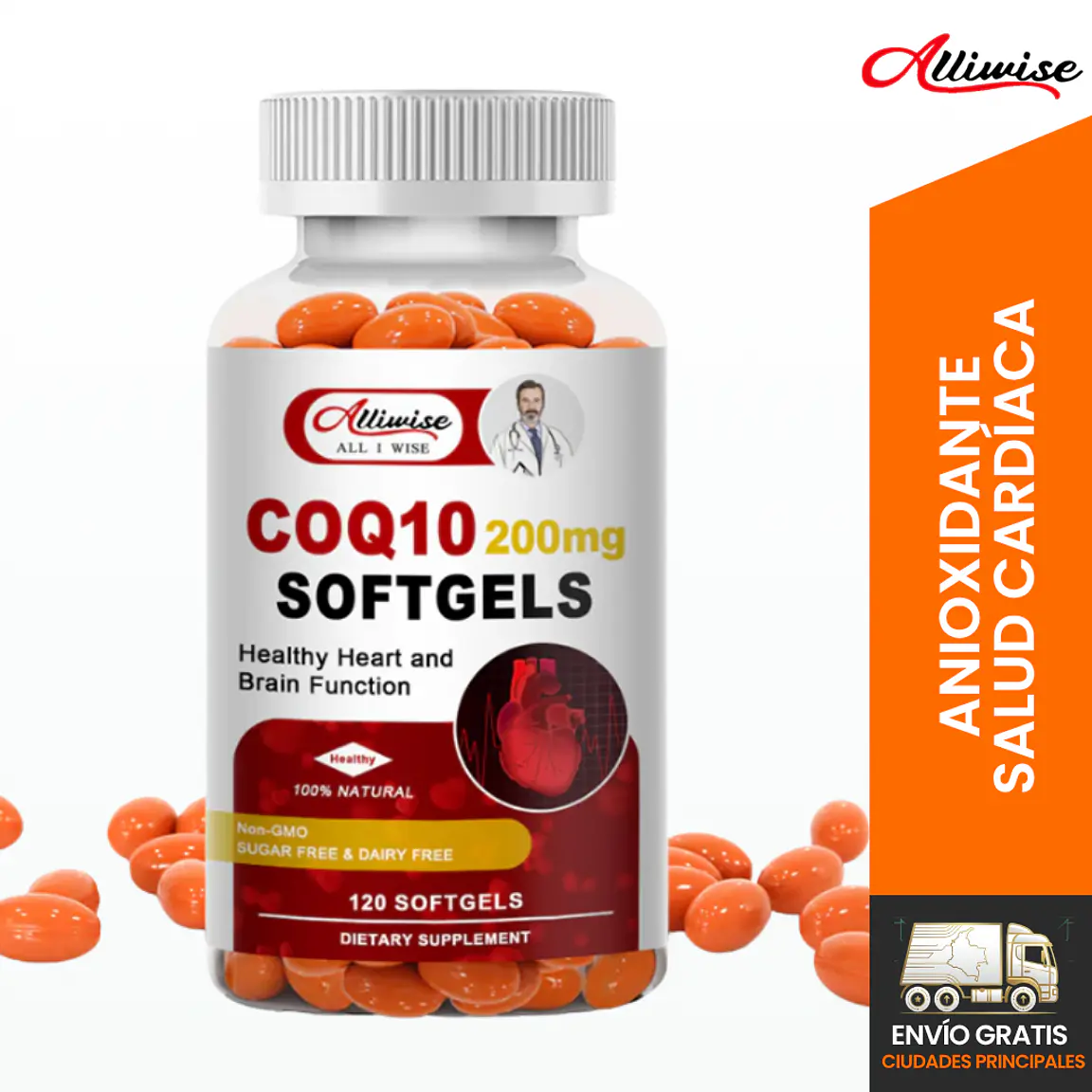 Coenzima Q10 | 120 softgels 1