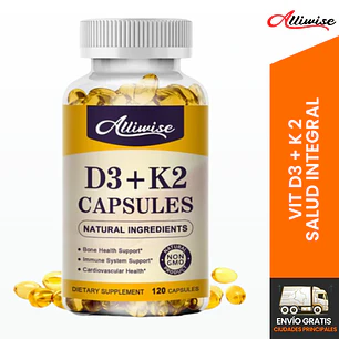 Vit D3 + K2 | 120 softgels