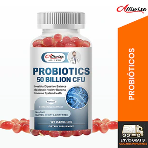 Probioticos | 120 softgels