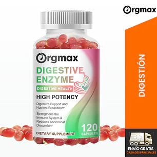 Enzimas Digestivas| 120 softgels