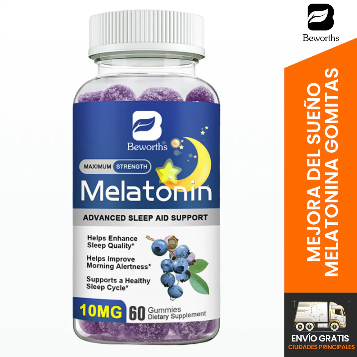 Melatonina Gomitas 10mg  1