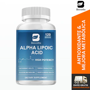 Ácido Alfa Lipoico (ALA) | 120 caps