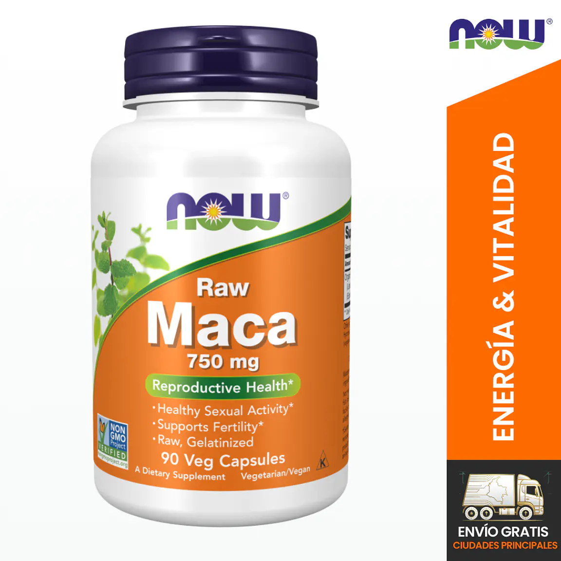 Maca 750mg | 90 caps 1