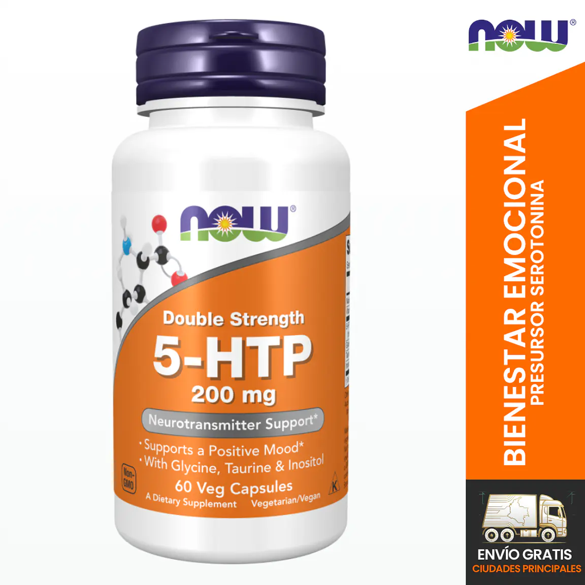 5-HTP 200mg | 60 caps 1