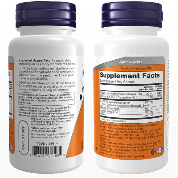 5-HTP 200mg | 60 caps 2