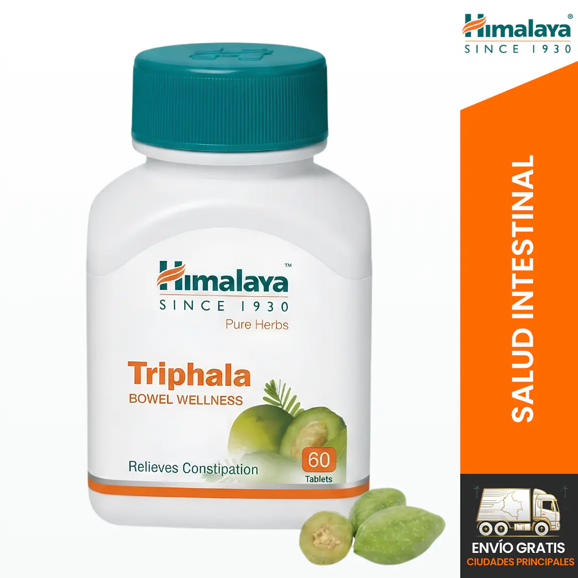 Triphala 250mg | 60 tabs 1