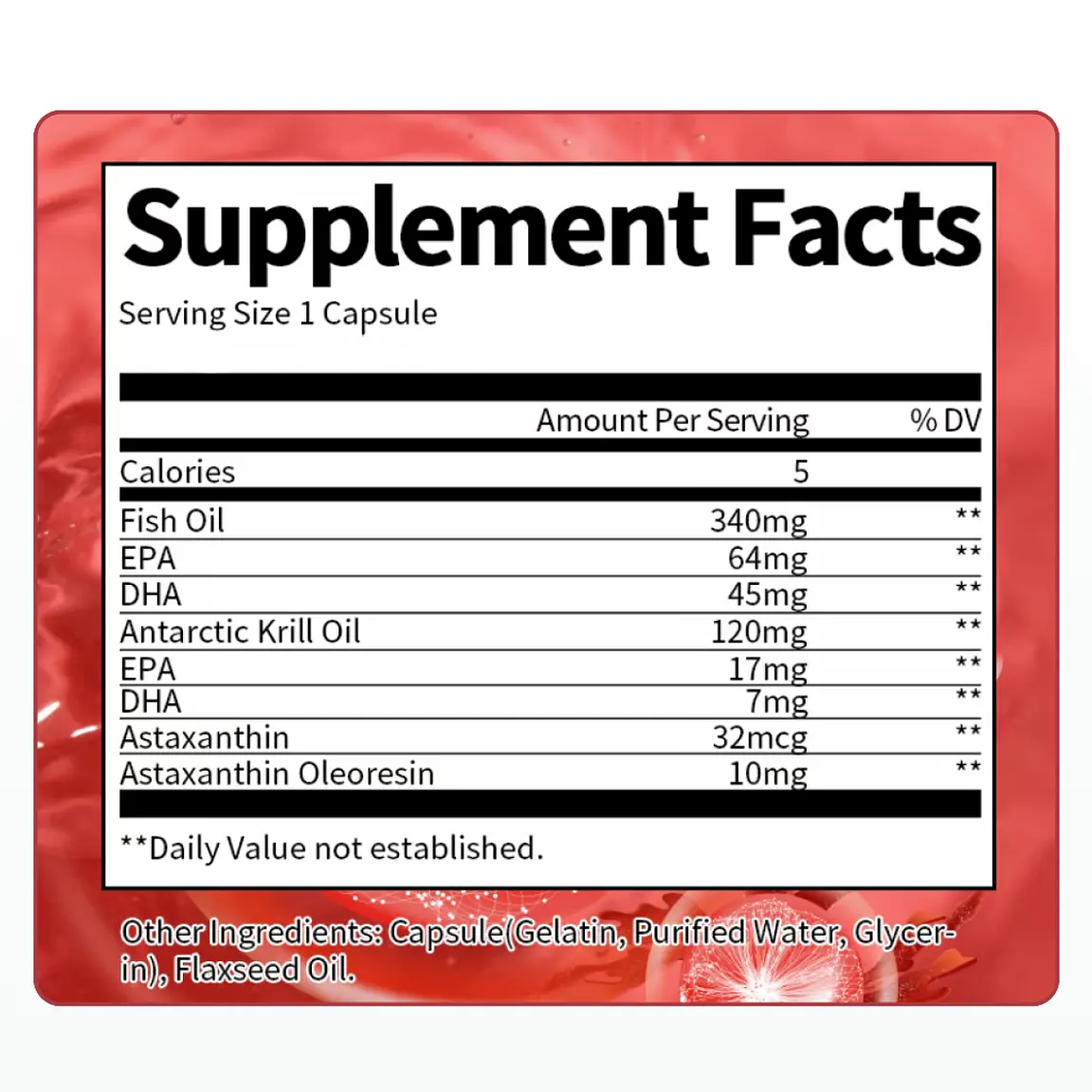 Astaxantina + Aceite de Krill + Omega 3 2