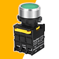 Pulsador con Indicador Led Verde 220v - Miniatura 1