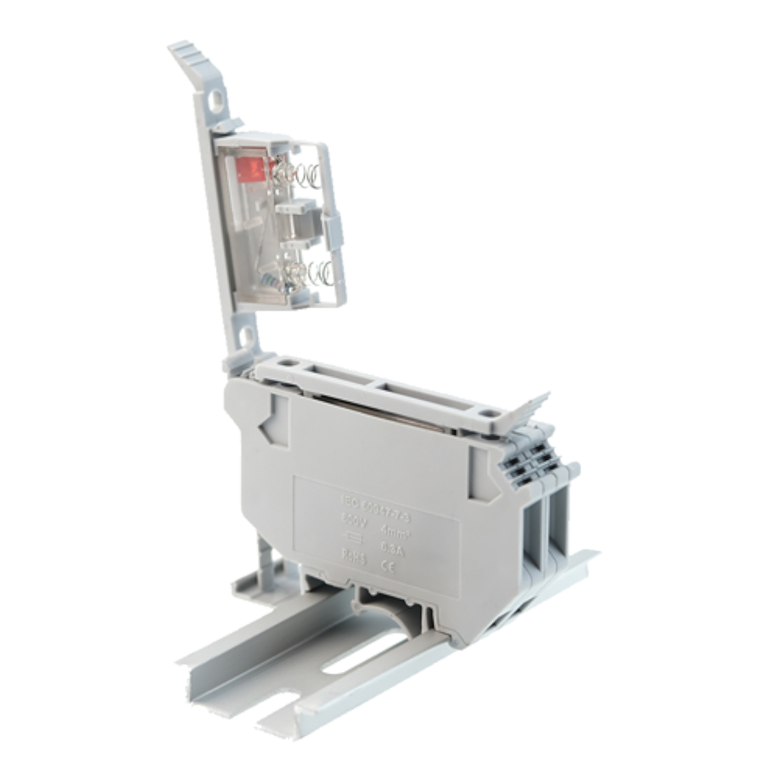 Portafusible con Indicador Piloto de Falla Led 220v 2