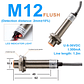 Sensor Inductivo M12 DC 3-Hilos PNP NO - Miniatura 3