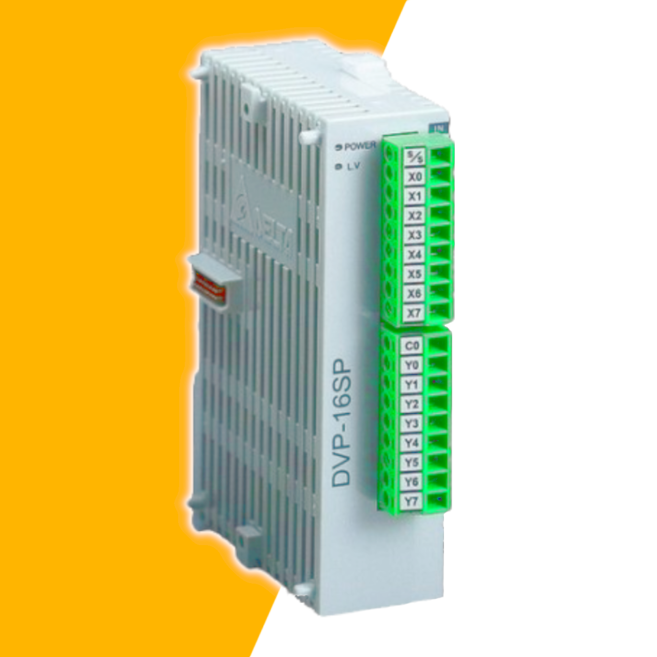 Extensión Delta 8 entradas 8 salidas rele DVP16SP11R