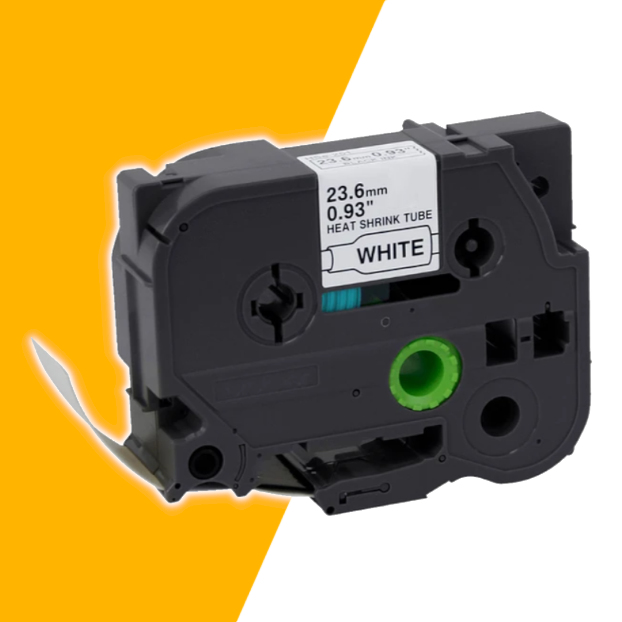 Cinta Termocontraible HSe-251 Para Rotuladora Brother Pt 23.6mm Termoretractil