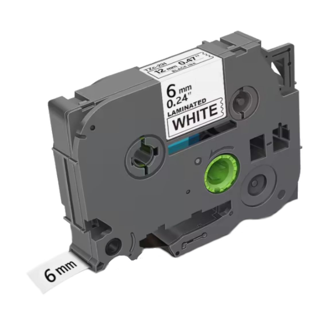 Cinta Brother Tze-211 Alternativa para Rotuladora 6mm x 8m 2