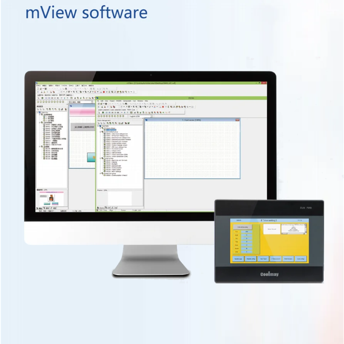 Pantalla Hmi Coolmay TK6043FH 4,3 Pulgadas 4