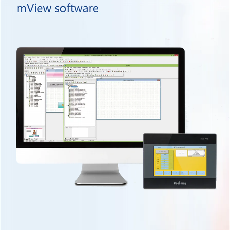 Pantalla Hmi Coolmay TK6043FH 4,3 Pulgadas 4