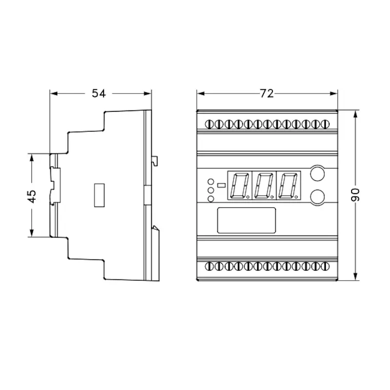 Controlador de Temperatura Danfoss EKC 361 3